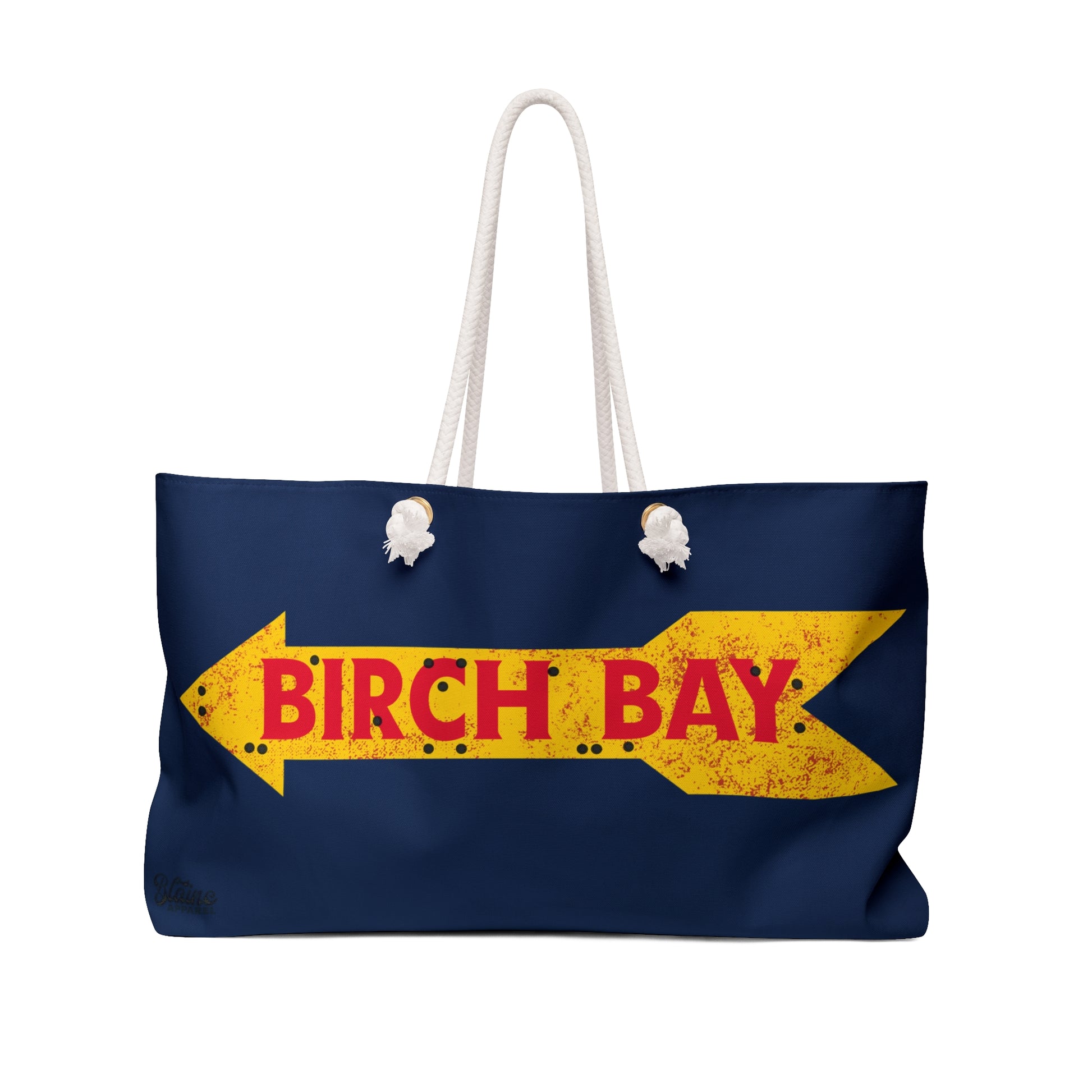 Birch Bay Weekender Tote Bag - Navy